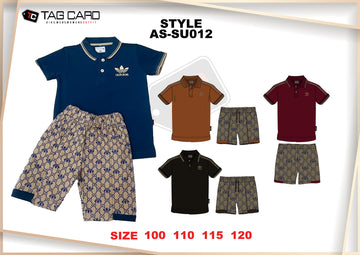 Boy's Printed 2PC SUITING