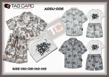 Boy's Printed 3Pc Suiting
