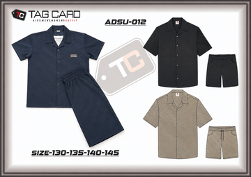 Boy's Printed 3Pc Suiting