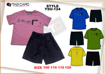 Boy's Printed 2PC Suiting