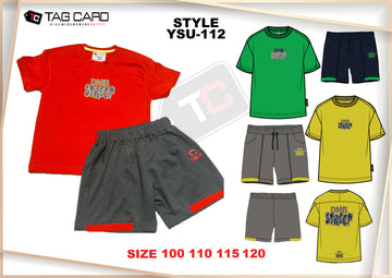 Boy's Printed 2PC Suiting