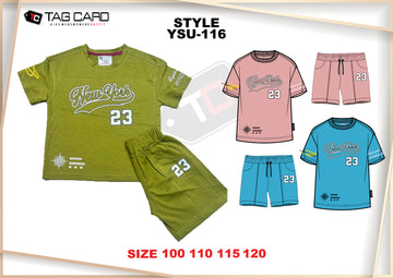Boy's Printed 2PC Suiting
