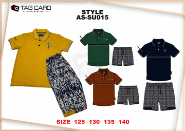 Boy's Printed 2PC SUITING