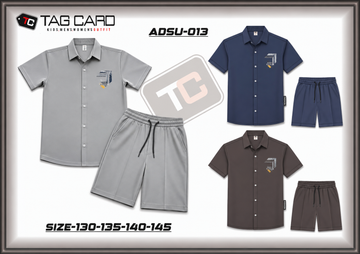 Boy's Printed 2Pc Suiting