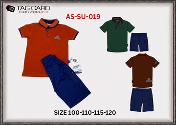 Boy's Printed 2PC SUITING