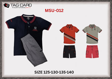 Boy's Printed 2Pc Suiting
