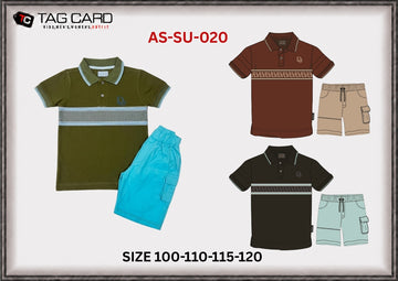 Boy's Printed 2PC SUITING