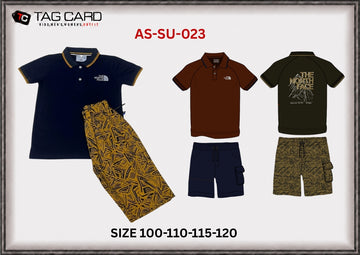 Boy's Printed 2PC SUITING