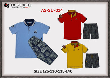 Boy's Printed 2PC SUITING
